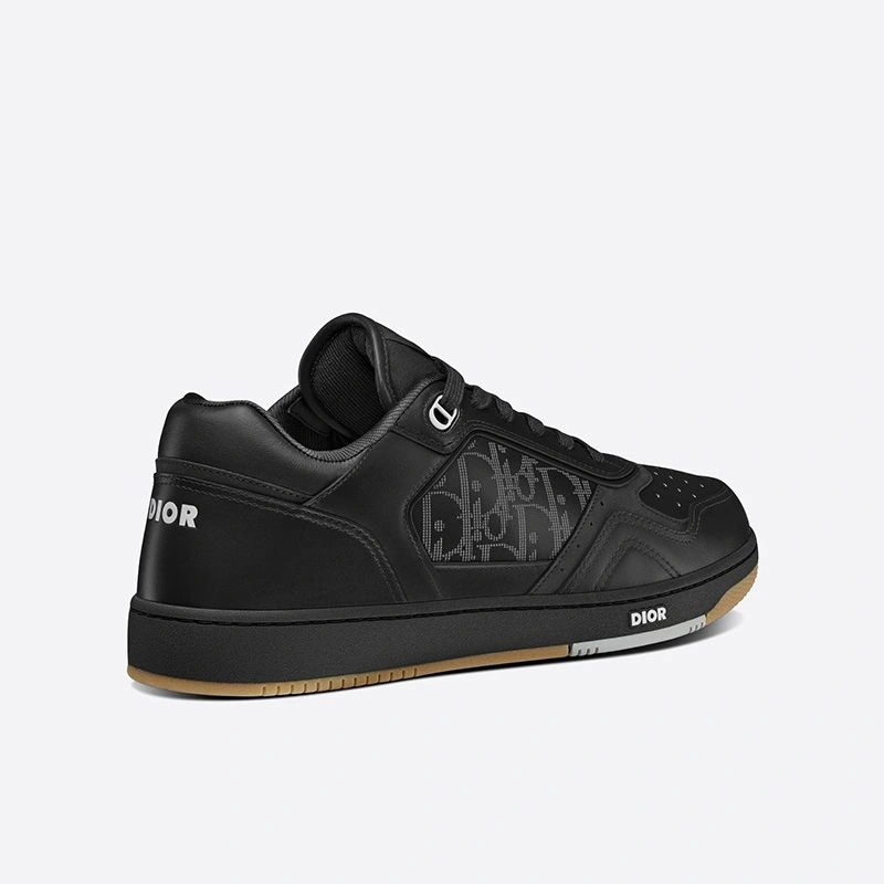 Dior B27 Sneakers Unisex World Tour Onlique Galaxy Calfskin and Suede Black - Image 3