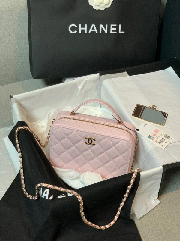 Trendy CHANEL VANITY CASE 1243 - Image 4