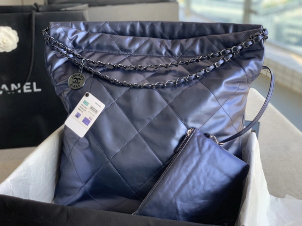 CHANEL LARGE 22 HANDBAG Comfortable 1601 - Image 5