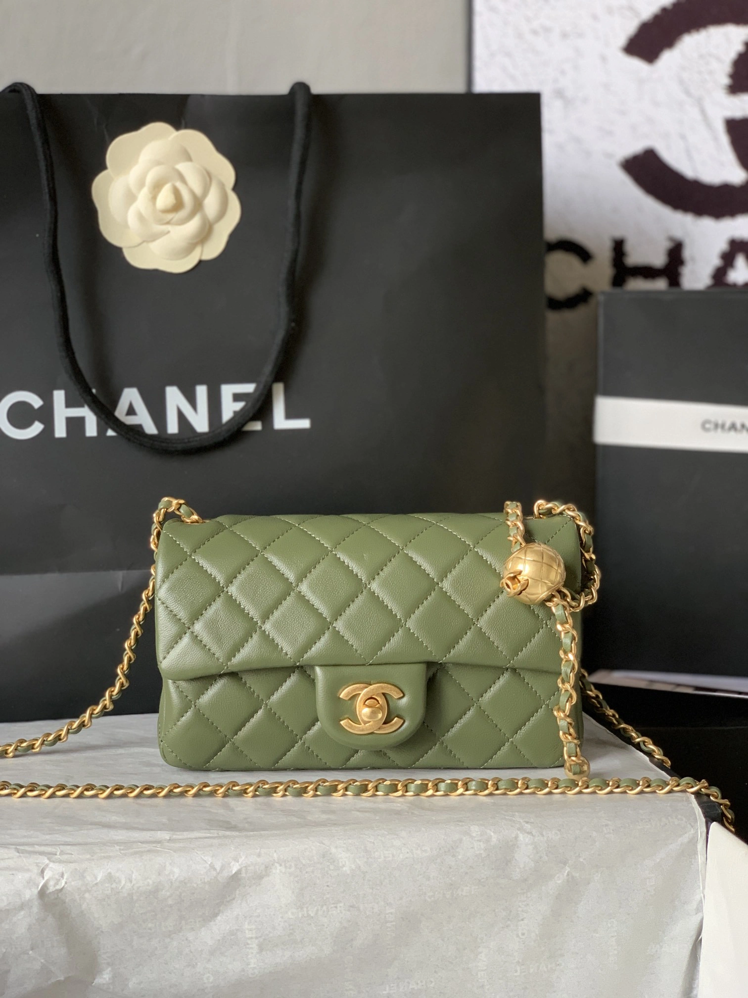 CHANEL FLAP BAG StreetReady 377 - Image 3