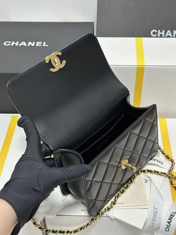 Affordable CHANEL FLAP BAG -12X19X8CM 311 - Image 9