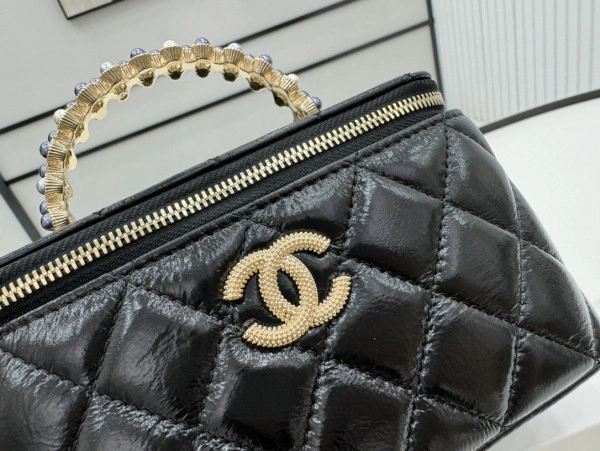 CHANEL SMALL VANITY WITH CHANELASSIC CHAIN-9-17-8cm BestValue 1214 - Image 7