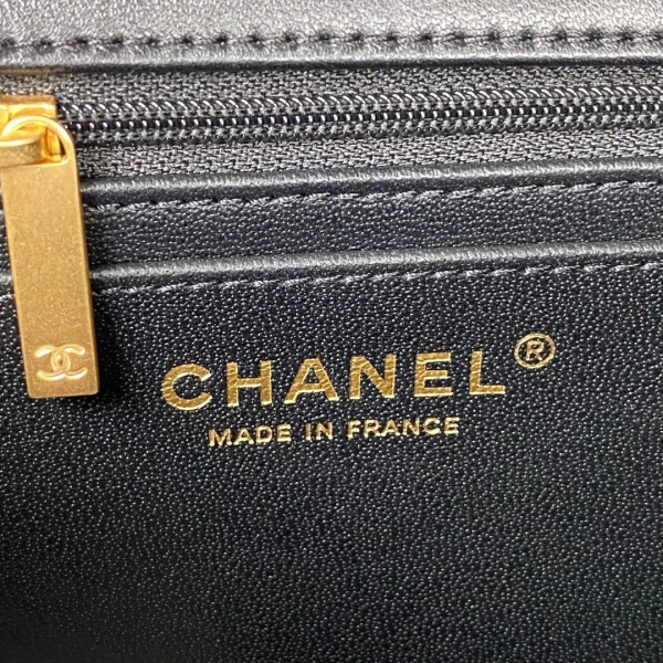 CHANEL FLAP BAG WITH TOP HANDLE-20*12*6cm EasyMatch 921 - Image 9