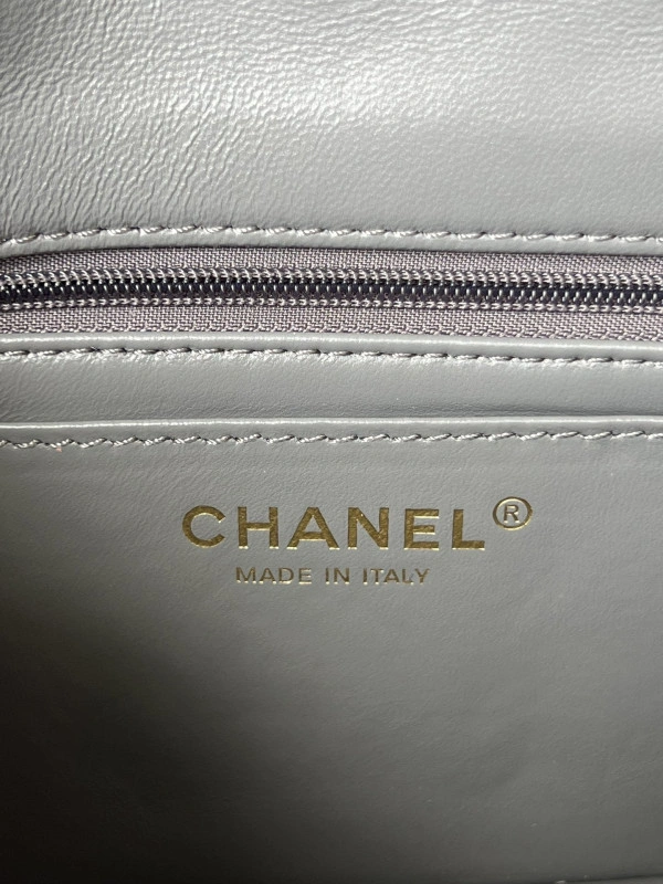 Fashionable CHANEL FLAP BAG WITH TOP HANDLE-20*12*6cm 902 - Image 9