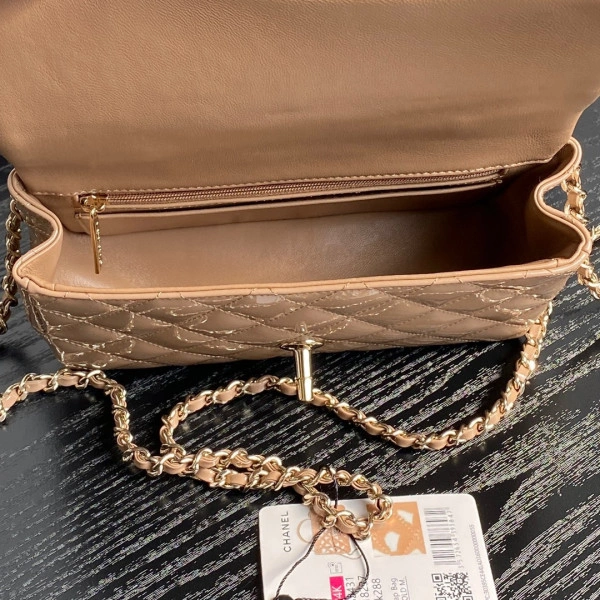 NewStyle CHANEL Mini CHANELassic Handbag With Top Handle 894 - Image 9